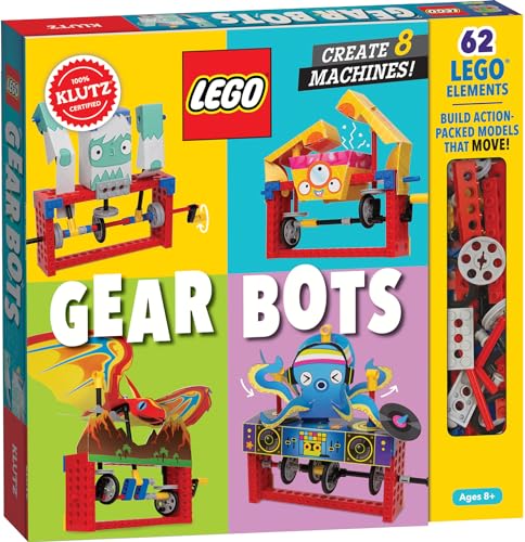 Klutz Lego Gear Bots Science_STEM Activity Kit for 8-12 years