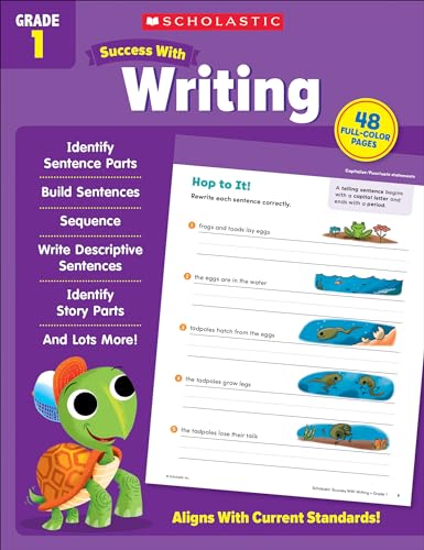 Scholastic Success with Writing Grade 1 Workbook