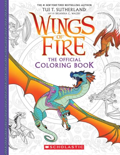 Official Wings of Fire Coloring Book