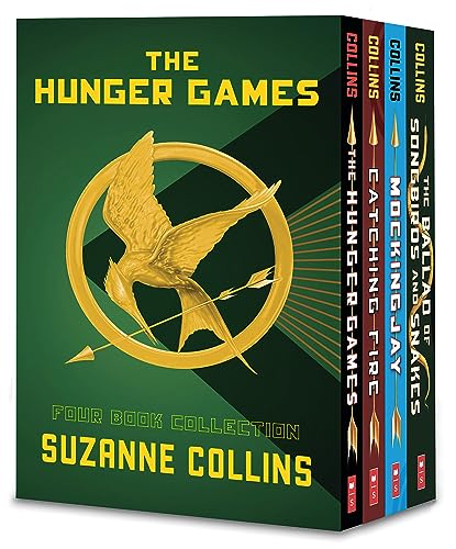 Hunger Games 4-Book Paperback Box Set (the Hunger Games, Catching Fire, Mockingjay, the Ballad of Songbirds and Snakes)