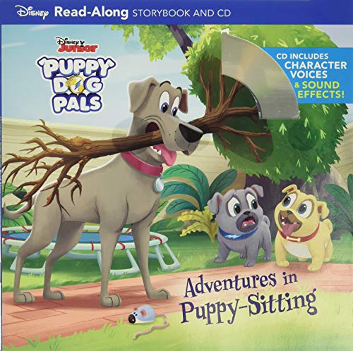 Puppy Dog Pals Read-Along Storybook and CD Adventures in Puppy-Sitting