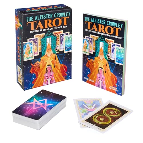 The Aleister Crowley Tarot Book & Card Deck: Includes a 78-Card Deck and a 128-Page Illustrated Book (Sirius Oracle Kits)