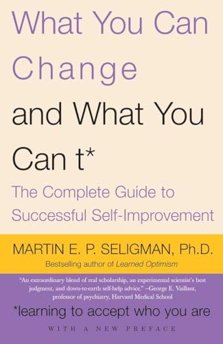 What You Can Change and What You Can