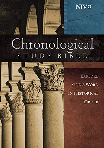 NIV, Chronological Study Bible, Hardcover: Holy Bible, New International Version