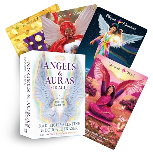 Angels & Auras Oracle: A 44-Card Deck and Guidebook