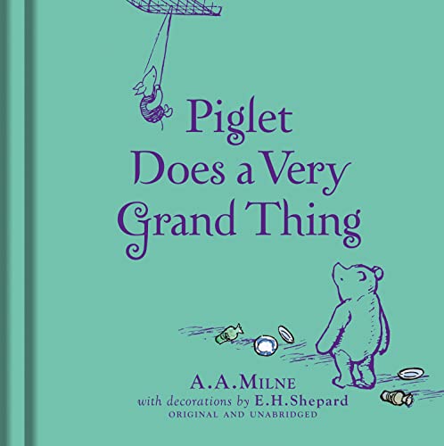 Winnie The Pooh Piglet Very Grand Thing