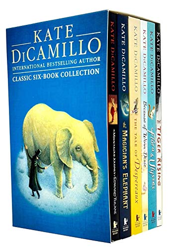 Kate Dicamillo Classic Six Books Box Collection Set (The Miraculous Journey of Edward Tulane, The Magician