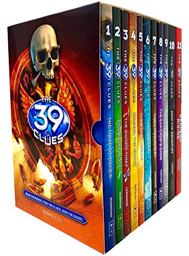 The 39 Clues Series Complete Collection Books 1 - 11 Box Set