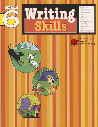 Writing Skills: Grade 6 (Flash Kids Harcourt Family Learning)