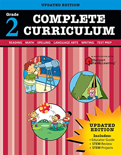 Complete Curriculum: Grade 2 (Flash Kids Harcourt Family Learning)