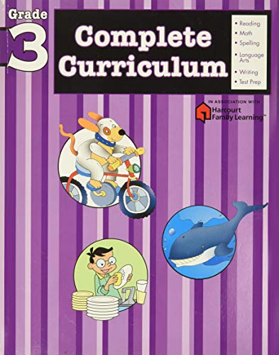 Complete Curriculum: Grade 3 (Flash Kids Harcourt Family Learning)