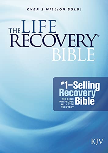 The KJV Life Recovery Bible (Hardcover): Addiction Bible Tied to 12-Steps of Recovery for Help with Drugs, Alcohol and Personal Struggles – Easy to Follow King James Version Life Recovery Guide