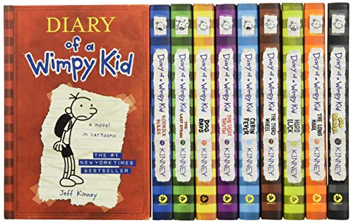 Diary of a Wimpy Kid Box of Books (Books 1–10)