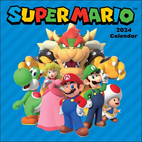 Super Mario 2024 Wall Calendar