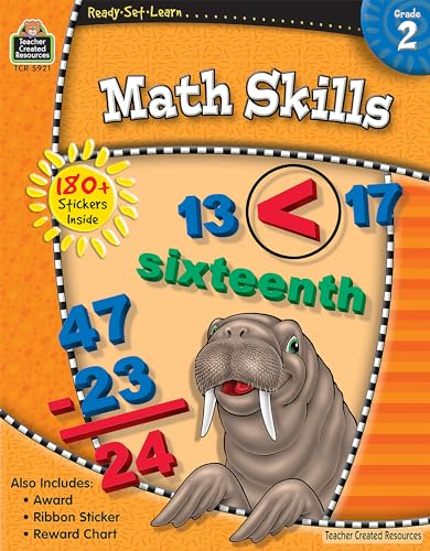 Ready-Set-Learn: Math Skills, Grade 2 from Teacher Created Resources