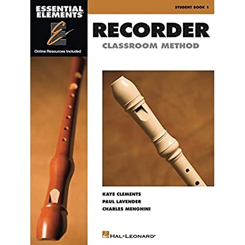 Essential Elements for Recorder Classroom Method - Student Book 1: Book with Online Media