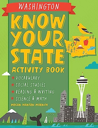 Know Your State Activity Book Washington (Children