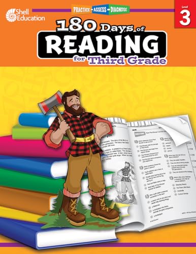 180 Days of Reading: Grade 3 - Daily Reading Workbook for Classroom and Home, Reading Comprehension and Phonics Practice, School Level Activities Created by Teachers to Master Challenging Concepts