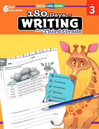 180 Days of Writing for Third Grade - An Easy-to-Use Third Grade Writing Workbook to Practice and Improve Writing Skills (180 Days of Practice)