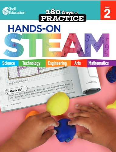 180 Days: STEM_STEAM for 2nd Grade Practice Workbook for Classroom and Home, Cool and Fun Practice Created by Teachers (180 Days of Practice)