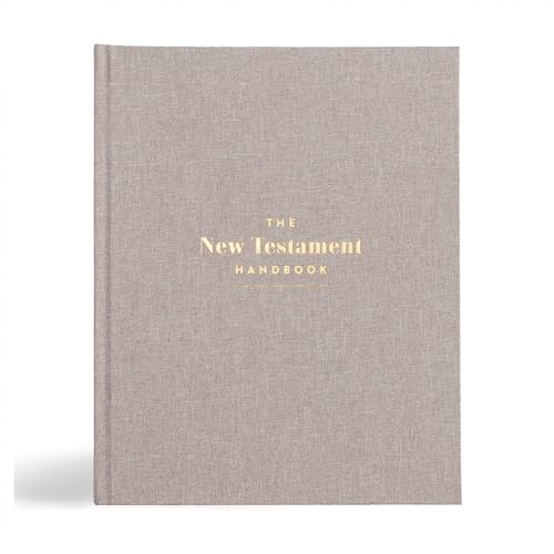 New Testament Handbook, Stone Cloth Over Board, Full-color Design, Commentary, Charts, Maps, Outlines, Timelines, Word Studies