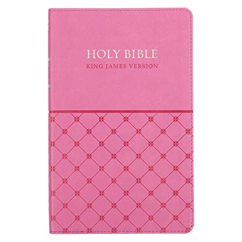 KJV Holy Bible, Gift Edition Faux Leather, King James Version, Pink