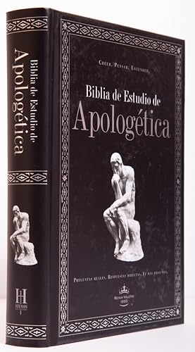 Biblia RVR 1960 de estudio de Apologética, negro, tapa dura | RVR 1960 Apologetics Study Bible, Black, Hardcover (Spanish Edition)