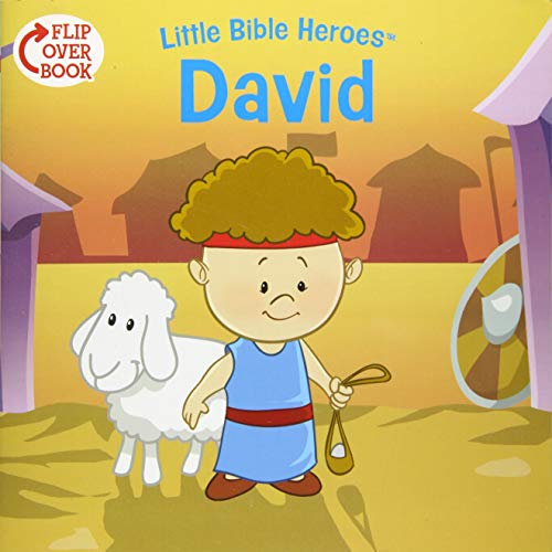 David _ Esther Flip-Over Book (Little Bible Heroes™)