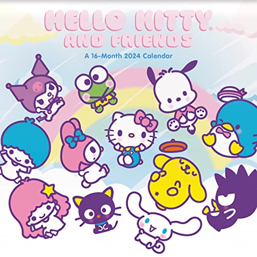 2024 Hello Kitty Wall Calendar