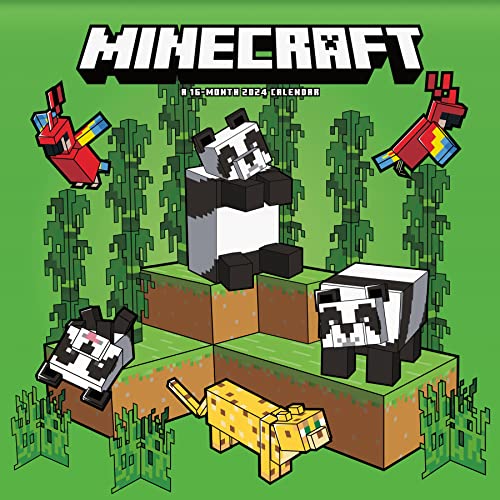 2024 Minecraft Wall Calendar