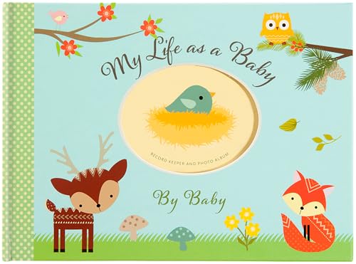 My Life as a Baby: Record Keeper and Photo Album (Woodland Friends)