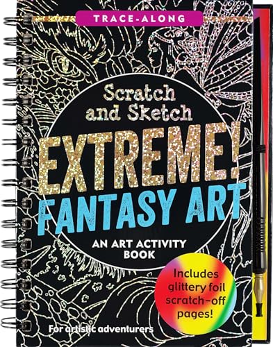 Scratch & Sketch Extreme Fantasy Art (Trace Along) (Scratch and Sketch Trace-Along)