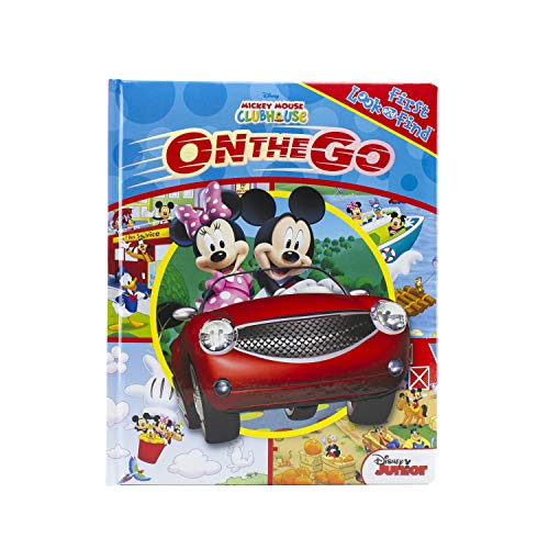 Disney Mickey Mouse Clubhouse - On the Go - My First Look and Find Activity Book - PI Kids (First Look and Find: Mickey Mouse Clubhouse)