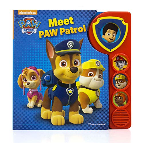 Nickelodeon - PAW Patrol Meet the Patrol Sound Board Book - Play-a-Sound - PI Kids