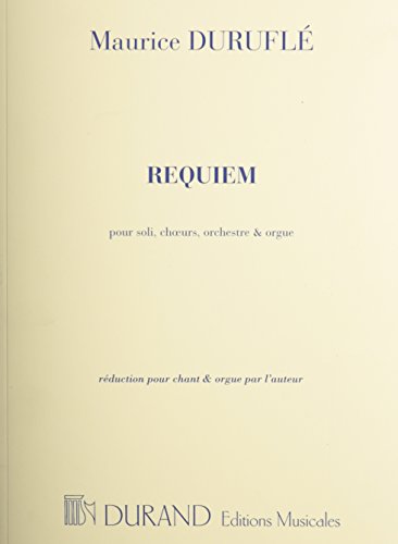 Requiem, Op. 9: Choral_Vocal Score