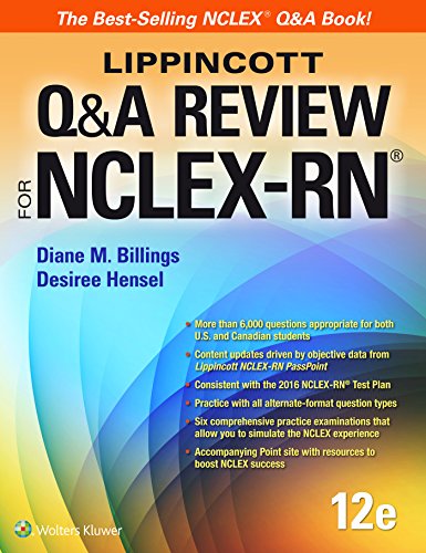 Lippincott Q&A Review for NCLEX-RN (Lippincott