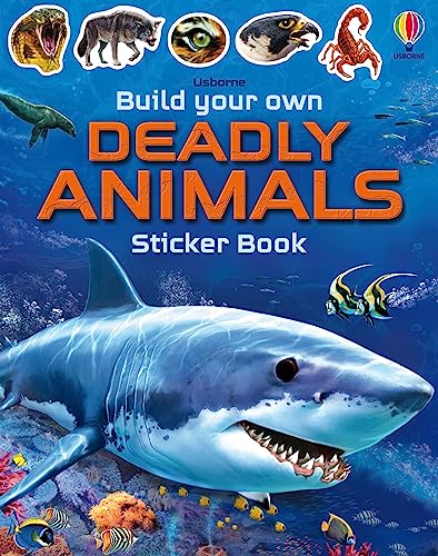 Build your own deadly animals - Sticker book