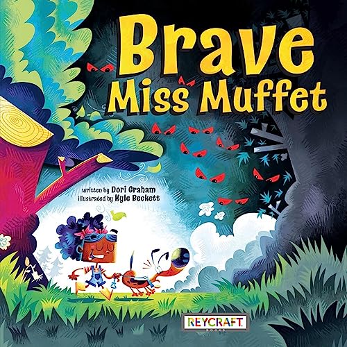 Brave Miss Muffet | Juvenile Fiction of Humorous Stories, Imagination & Play | Reading Age 4-7 | Grade Level 1-2 | Reycraft Books