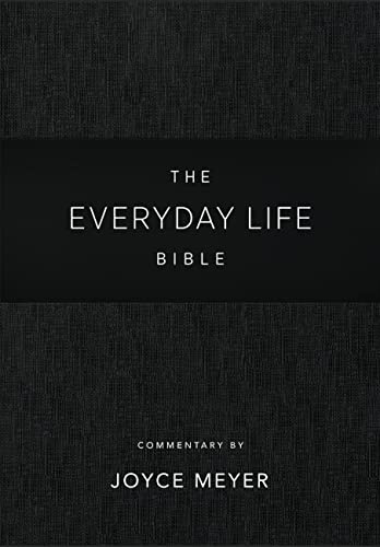 Everyday Life Bible: Black LeatherLuxe®: The Power of God