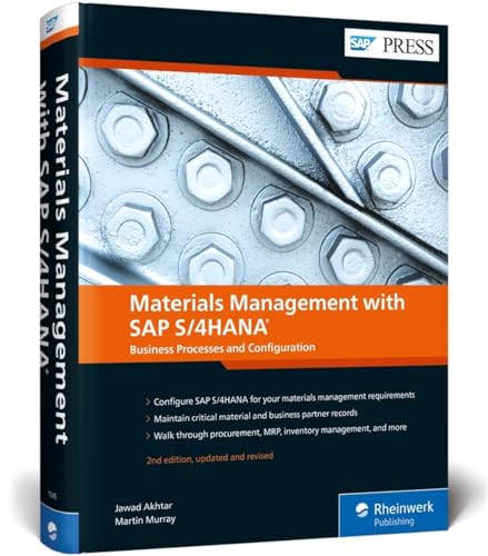 Materials Management with SAP S_4HANA (2nd Edition) (SAP PRESS)