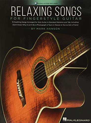 Relaxing Songs for Fingerstyle Guitar Book_Online Audio