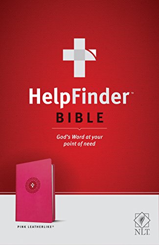 Tyndale HelpFinder Bible NLT (Red Letter, LeatherLike, Pink): God’s Word at Your Point of Need