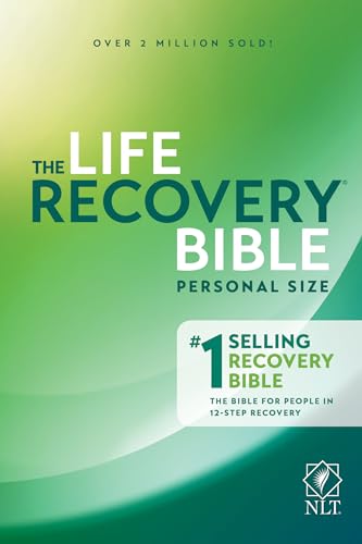 NLT Life Recovery Bible (Personal Size, Softcover) 2nd Edition: Addiction Bible Tied to 12 Steps of Recovery for Help with Drugs, Alcohol, Personal Struggles - With Meeting Guide