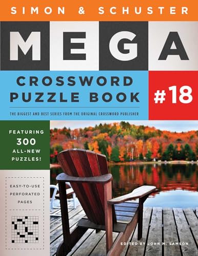 Simon & Schuster Mega Crossword Puzzle Book #18 (18) (S&S Mega Crossword Puzzles)