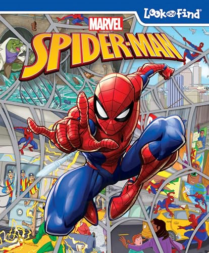 Marvel Spider-Man Look and Find Activity Book - PI Kids