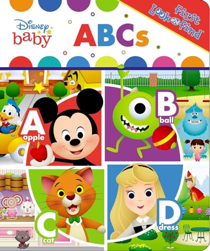 Disney Baby Mickey Mouse, Dumbo, and More! - ABCs First Look & Find - PI Kids (First Look and Find)