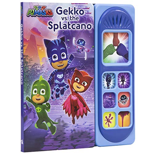 PJ Masks - Gekko vs. The Splatcano Sound Book - PI Kids