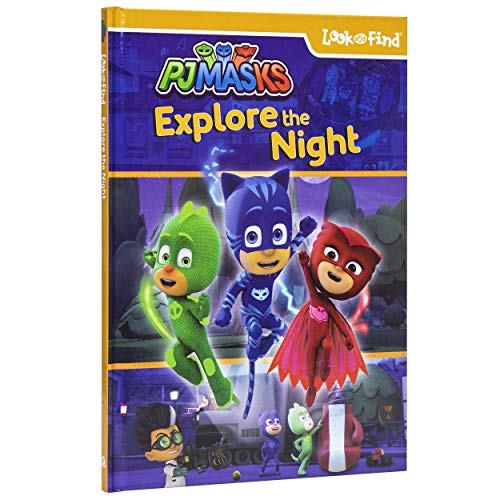 PJ Masks - Explore the Night Look and Find Activity Book - PI Kids