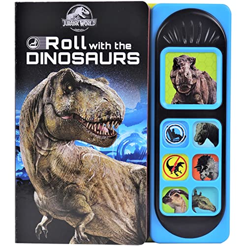 Jurassic World - Roll with the Dinosaurs Sound Book - PI Kids (Play-A-Sound)