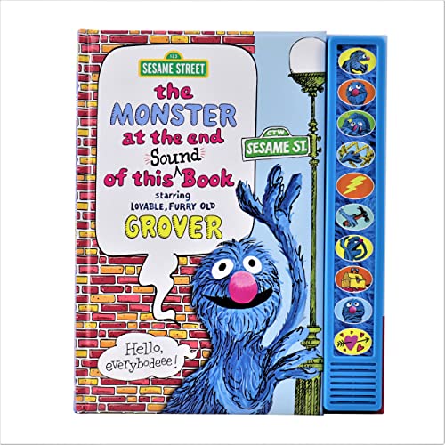 Sesame Street - The Monster at the End of This Sound Book with Grover - PI Kids (Play-A-Sound)